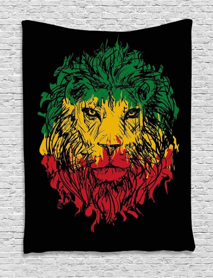 lion headband wall hanging