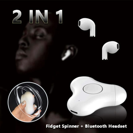 Fidget Spinner Bluetooth Headset Wireless Headphones